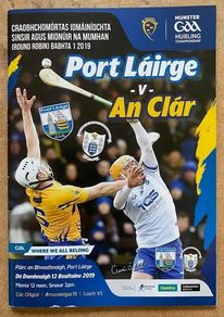 2019 Waterford v Clare - GAA Munster Senior Hurling Championship Round 1 Programme
