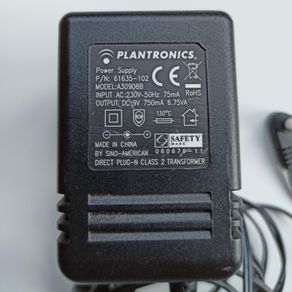 Plantronics Power Supply p/n: 61635-102. Model A30908B