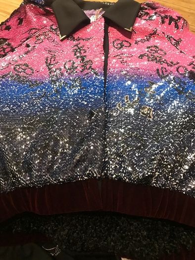 Joanne Hynes Sequins Jacket Size Medium