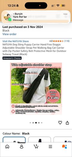 Dog Sling