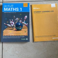 Junior Cycle Mathematics Active Maths 1 Textbook and Student Learning Log Set