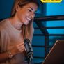 Microphones Professional USB Microphone for Recording, Streaming, Podcasting, Broadcasting, Gaming, Voiceovers, Plug & Play with Tripod Stand, Compatible with PC Laptop and Mac Image 7
