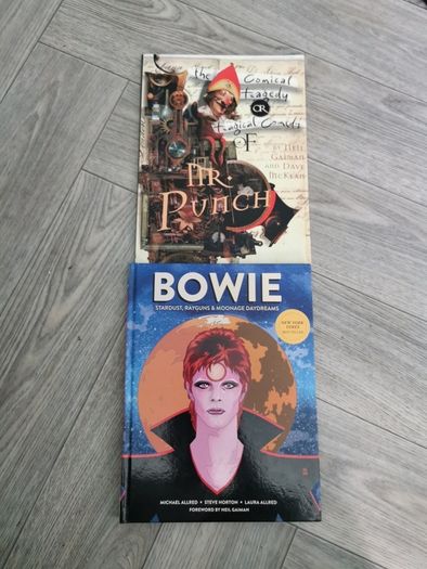 Graphic Novels (Bowie & Mr Punch)