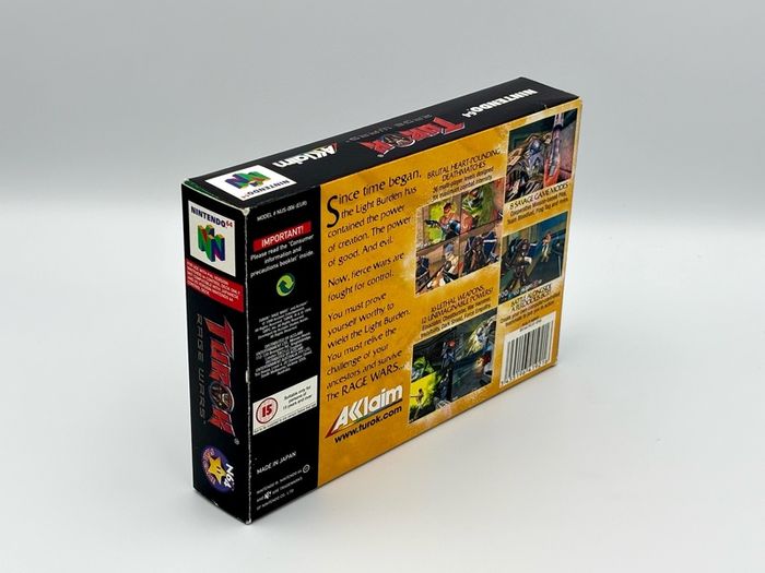 Turok Rage Wars for Nintendo N64 - Boxed - Brand New