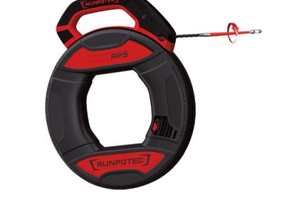 Runpotec RP5 Cable Pulling System Without Digital Meter Counter, Rod 5,5mm length 30m
