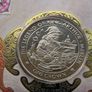 Merlin Wizard Magic King Arthur Isle of man crown coin 1996 stamp cover Image 3
