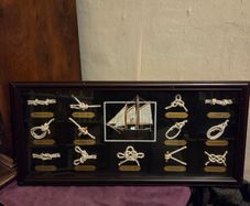Nautical Ship Knots 3D display