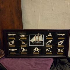 Nautical Ship Knots 3D display