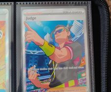 Pokemon TCG - Judge - 222/182 - Destined Rivals - Full Art Trainer Card - M/NM