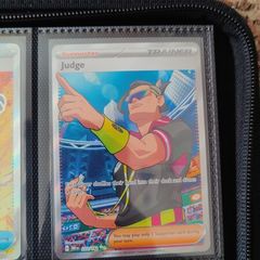 Pokemon TCG - Judge - 222/182 - Destined Rivals - Full Art Trainer Card - M/NM