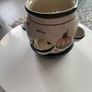 Vintage Ceramic Herb Pot Image 2