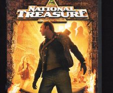 National Treasure DVD Movie staring Nicolas Cage, Sean Bean & Harvey Keitel