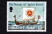 1979 Isle of Man Voyage of Odin's Raven (27/05-04/07/79) Commemorative Stamp Mint Never Hinged (MNH)