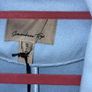 River Island Blue single breasted longline coat Image 3