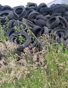 old car tyres