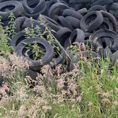 old car tyres