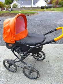 vintage style pram