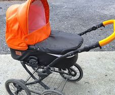 vintage style pram