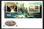 2005 Isle of Man Death Bi-Centenary of Admiral Lord Nelson Commemorative Stamps miniature Sheet First Day Cover (FDC)