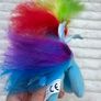 My Little Pony Rainbow Dash Small Plush Hasbro E0432/E0032 approx. 17 cm. Used Please see pictures Image 8