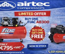 Compressor Ab300 275l 3hp + Free Cuby 6