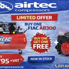 Compressor Ab300 275l 3hp + Free Cuby 6