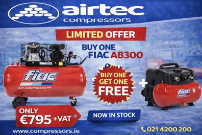 Compressor Ab300 275l 3hp + Free Cuby 6