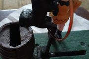 Cast iron Trick dog money box