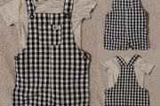 Dungaree and Bodysuit 2 piece Set NEW