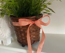 ShabbyChic Planter and Greenery