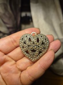 Vintage Heart Pendant