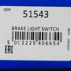 Brake Light Switch Intermotor 51543