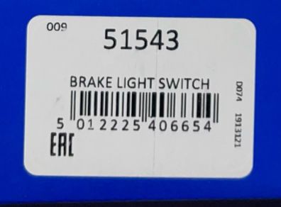 Brake Light Switch Intermotor 51543