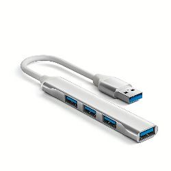 4-Port USB 3.0 Hub: Multi-Port Socket Adapter Charger Splitter For PC, Laptop, U Disk, Tablet & Phone Charging