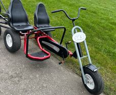 berg 2 seater go cart . Rare chopper version