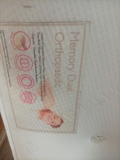 king size orthopedic mattress plus a topper