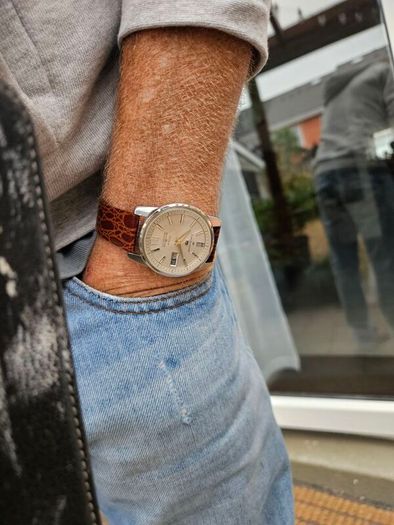 Watch Seiko 5 Deluxe. 1964.Servised.