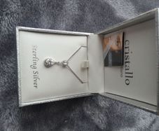 sterling silver necklace, brand new