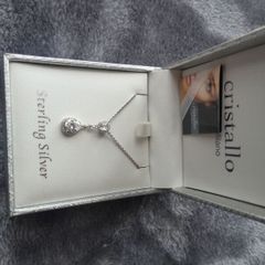 sterling silver necklace, brand new