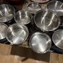 Vintage Amway Queen Stainless Steel Cookware Set, Mid Century Retro Kitchenware Image 2