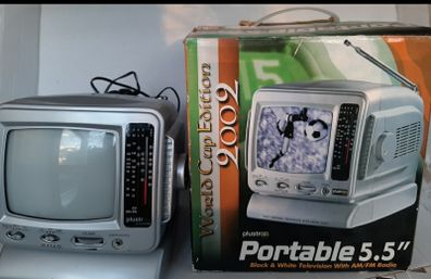 Portable TV  new in box and tee shirt