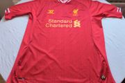 2013/14 Liverpool Warrior Home Jersey Size XL