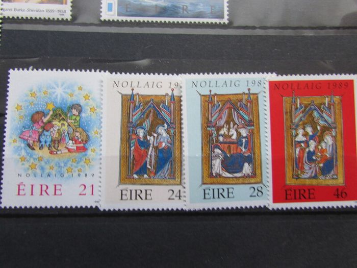 Ireland 1989 Complete Stamp year Issue.29 stamps,all Mint Never Hinged.