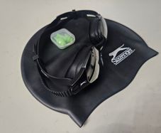 Slazenger Swimming Goggles, Hat and Ear Plugs