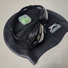 Slazenger Swimming Goggles, Hat and Ear Plugs
