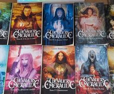 Complete Set 1-12 - Les Chevaliers d'Emeraude by Anne Robillard | French Fantasy Book