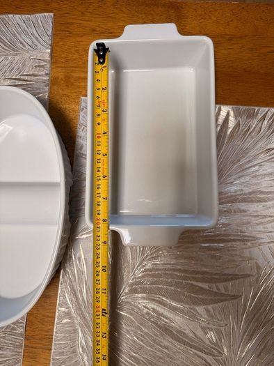 Ceramic baking trays