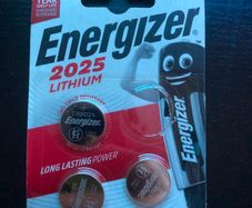 Energizer battery CR2025