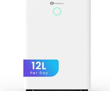 12L Per Day Dehumidifier for Home Digital Display Humidity Sensor 24H Timer Auto Shut Off Laundry Drying