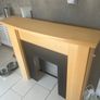 fireplace and black base  with fire for sale  , USED Image 6